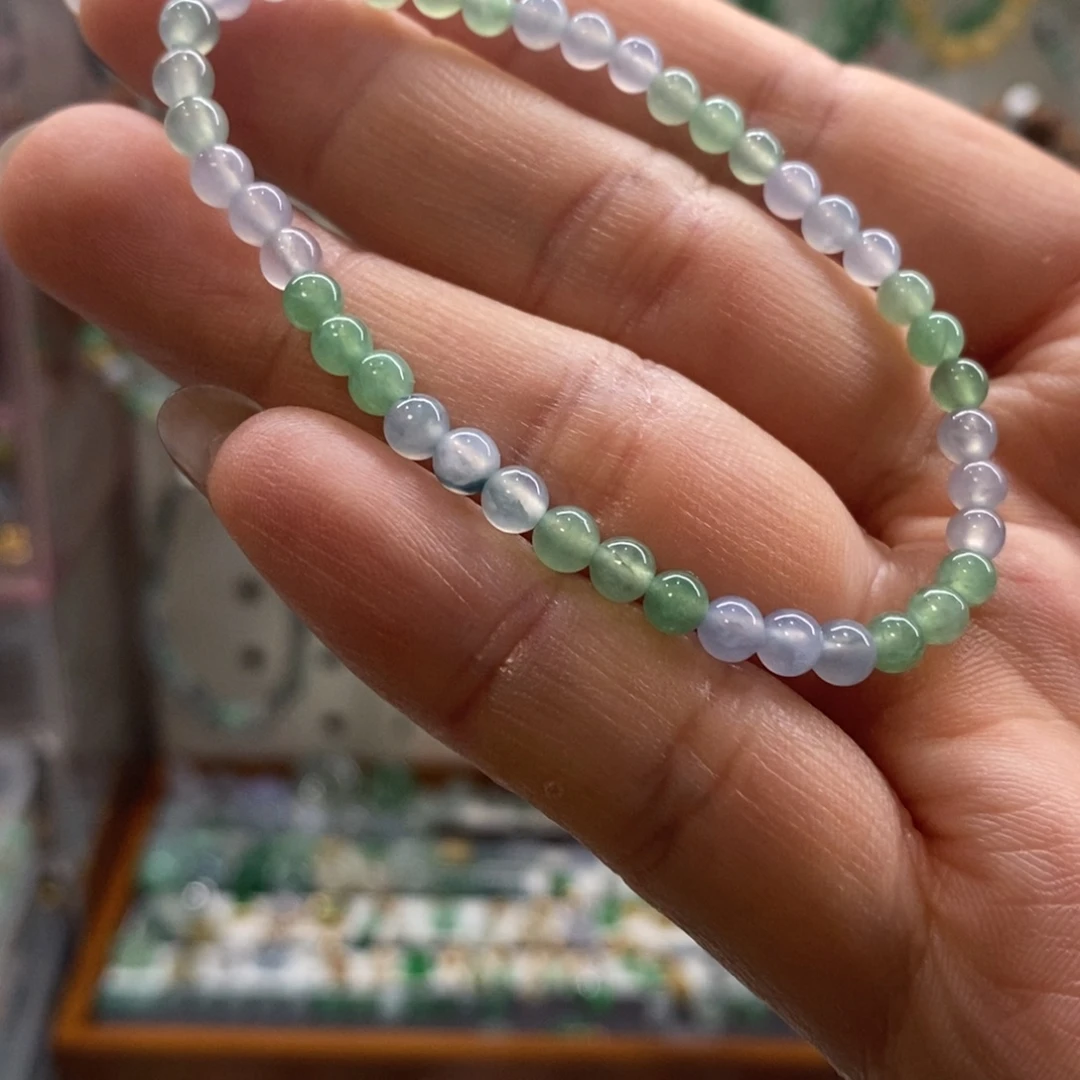 翡翠未镶嵌手链买断