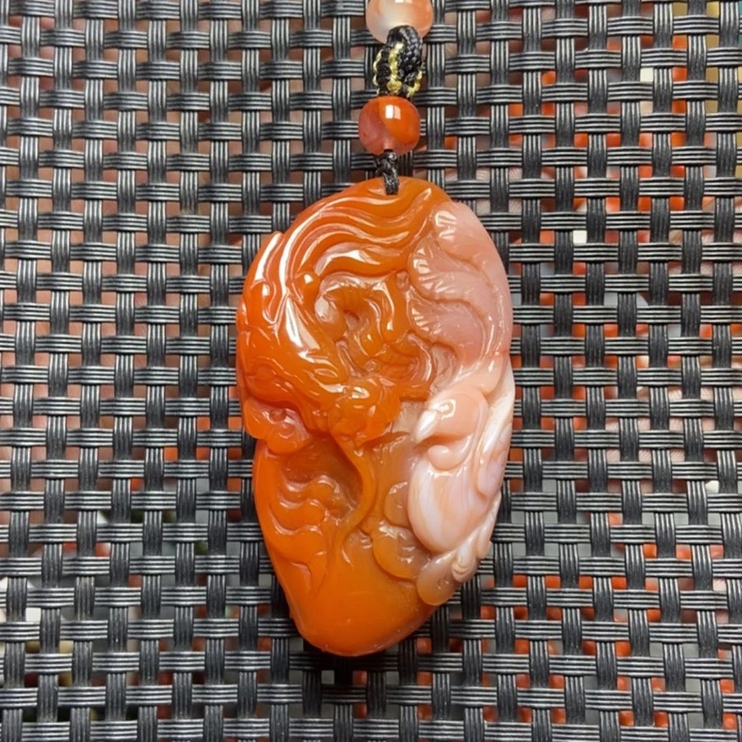 吊坠(不含链)未镶嵌南红玛瑙