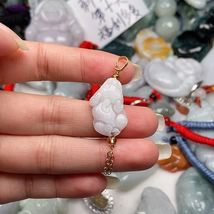 未镶嵌挂件翡翠翡翠