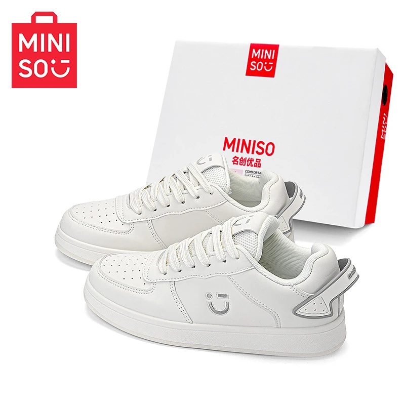 名创优品板鞋男款2025春季新款爆款韩版百搭潮流时尚男士休闲鞋子