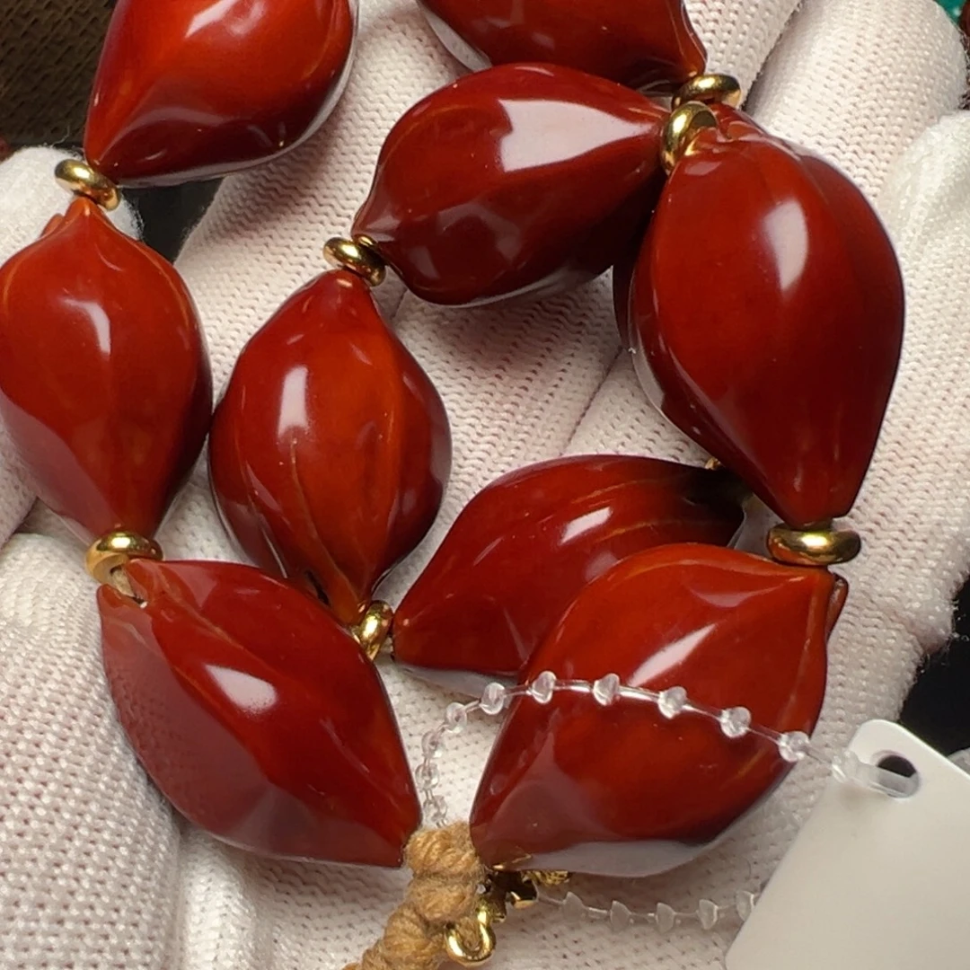 金***漆橄榄核吊坠橄榄核？！