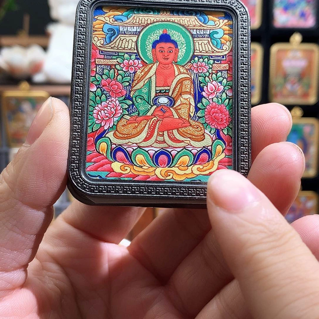 吊坠孤*‖般若唐卡非遗传承