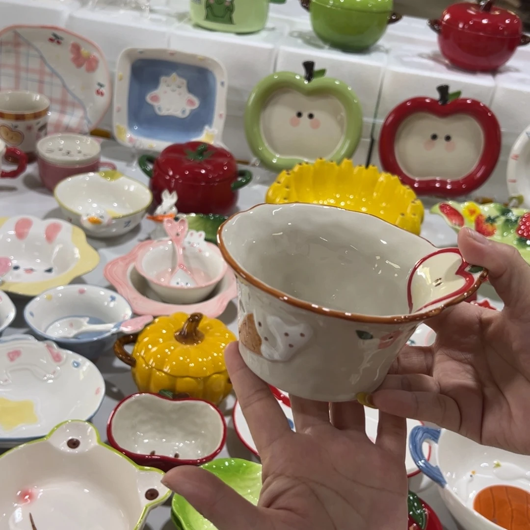 摆件高温陶瓷正品釉下彩