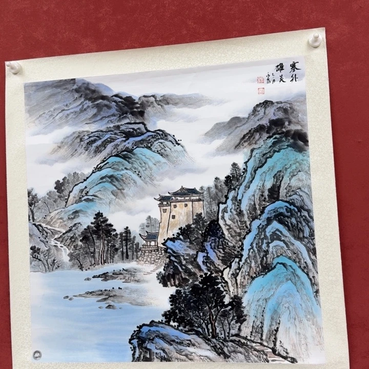 国画书画作品多次参加全国大展