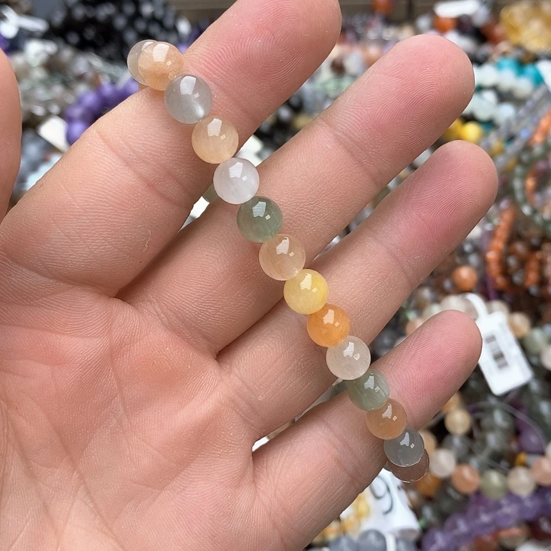 水晶手链未镶嵌心****?手链