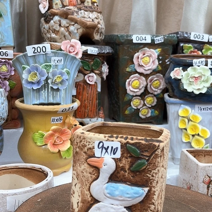 红陶粗陶花盆粗陶花盆