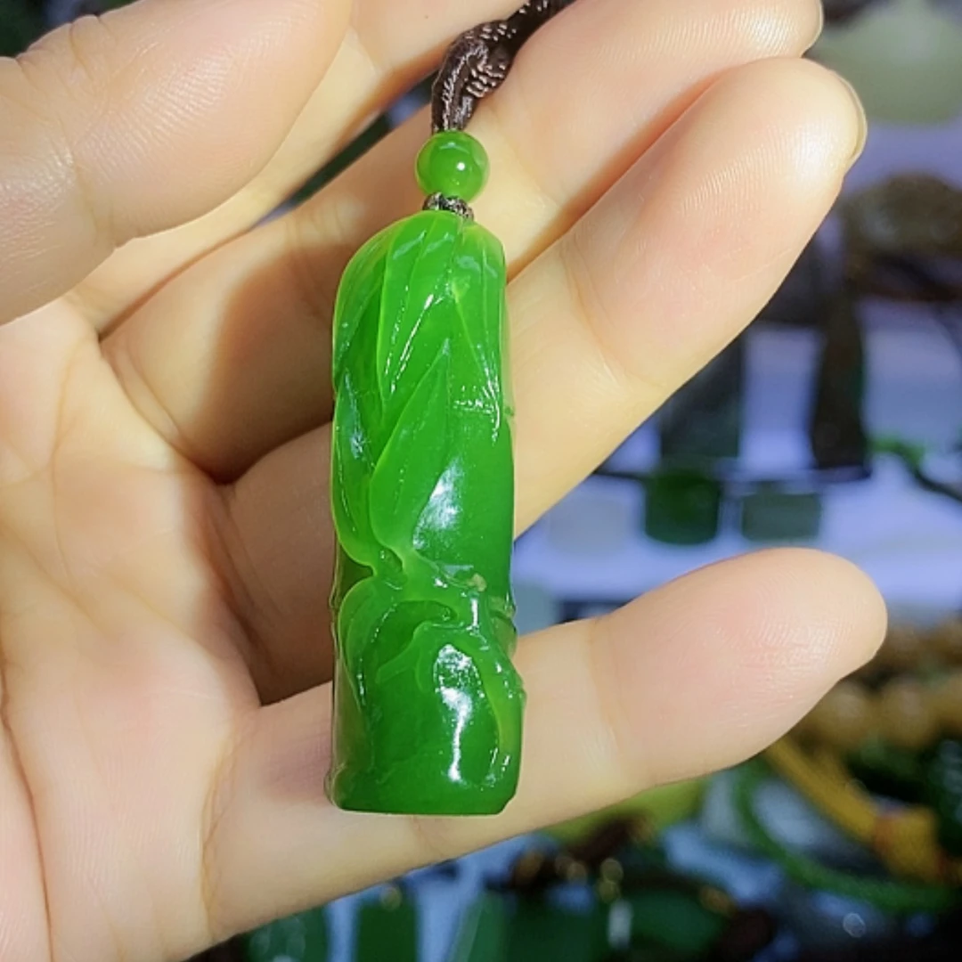 【闪购商品】未镶嵌和田玉（碧玉）挂件