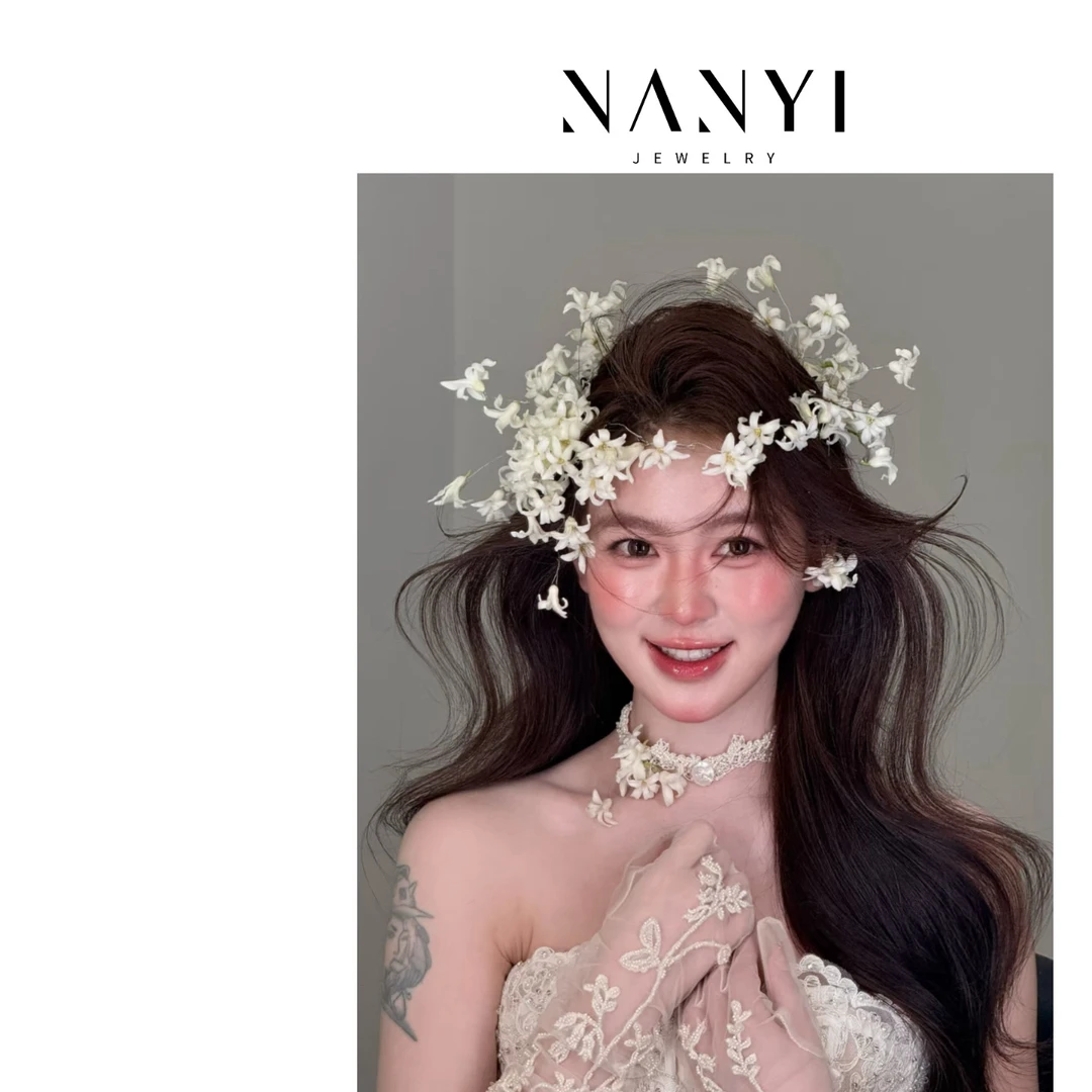 南一｜康康造型 森系栀子 三件套