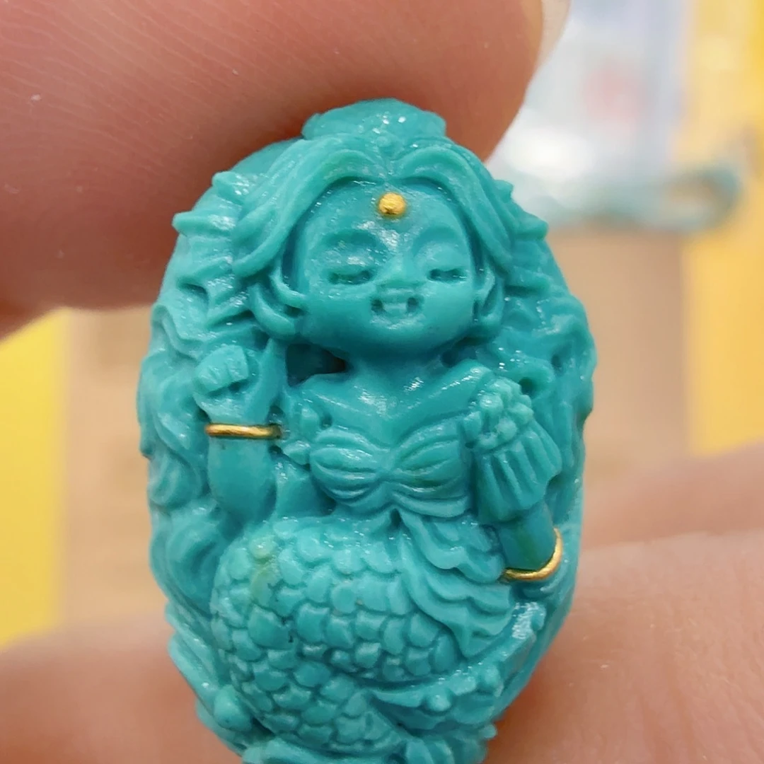 绿松石未镶嵌配饰