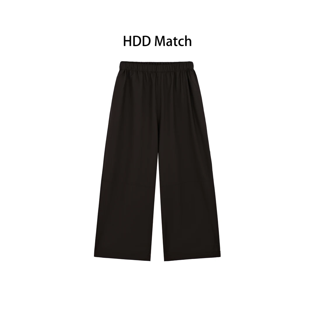 HDD- "音 调" 羊皮 意式轻奢定制设计宽松高品休闲皮裤 Y8363