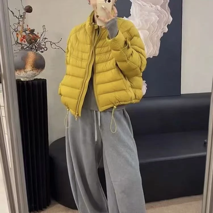 05311.(衣长58)立领排骨保暖外套25B58