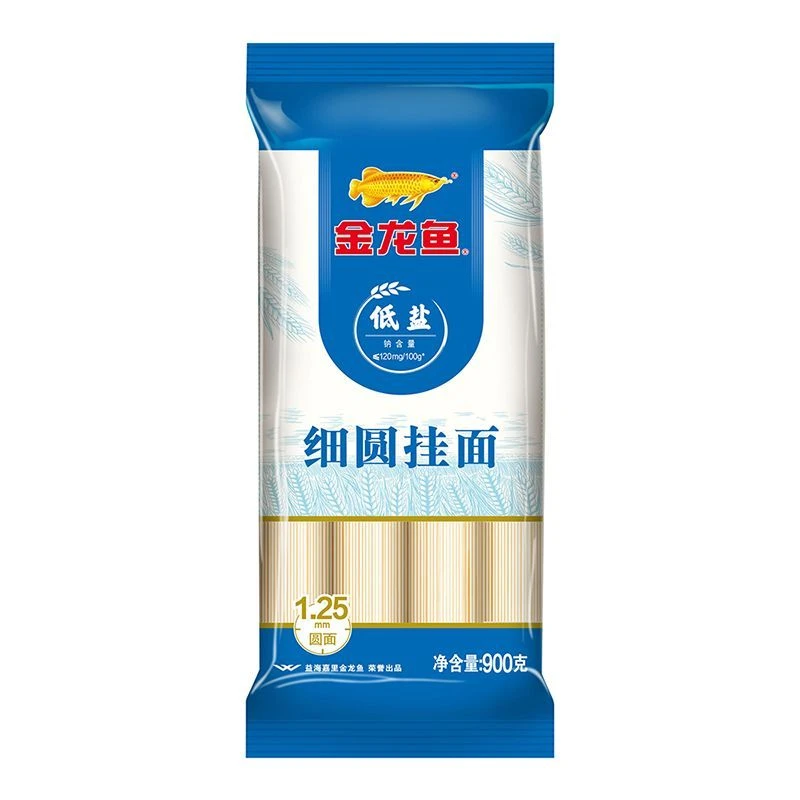金龙鱼低盐细圆挂面900g