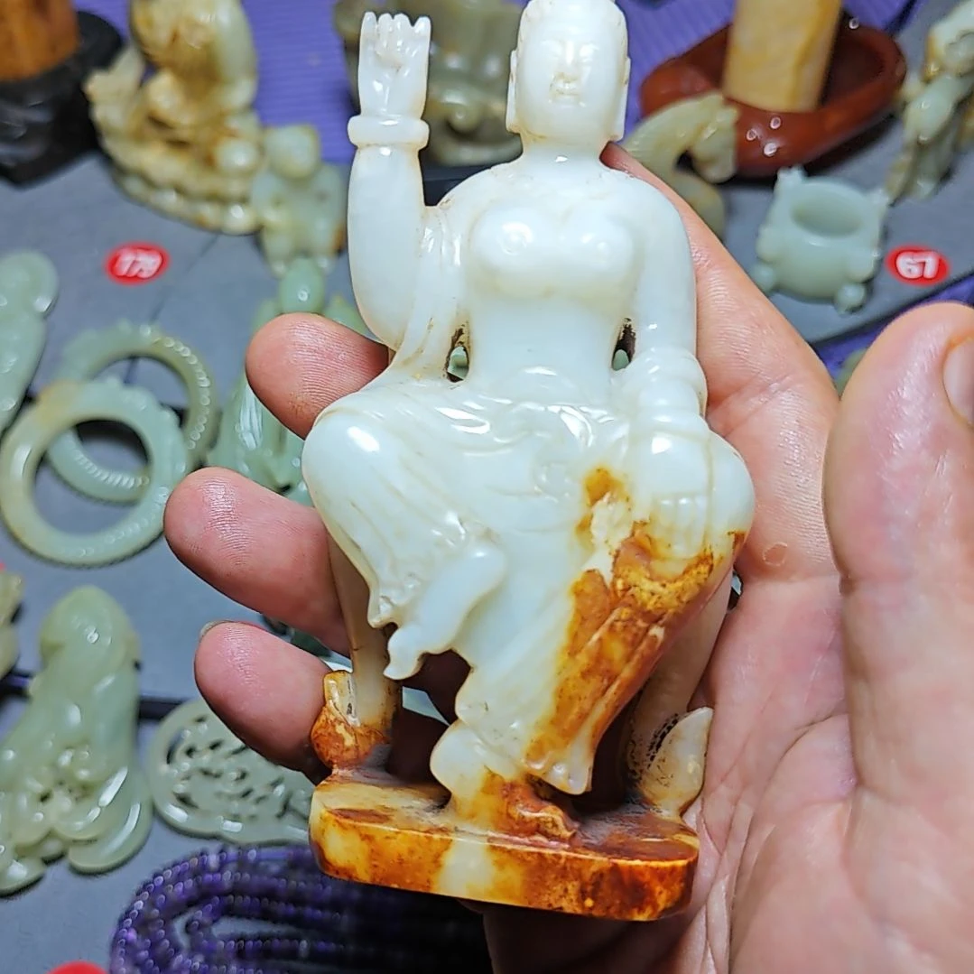 和田玉未镶嵌颈饰用****1