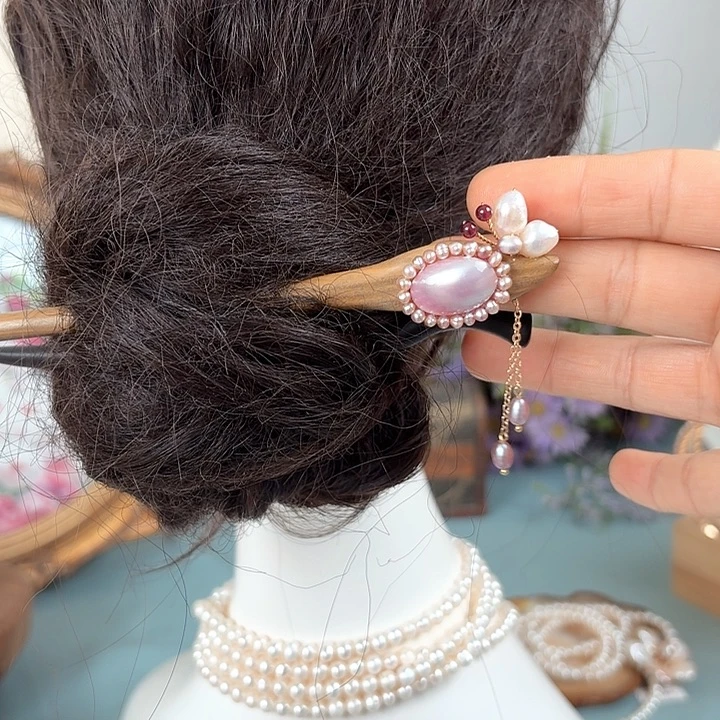 发饰未镶嵌淡水珍珠