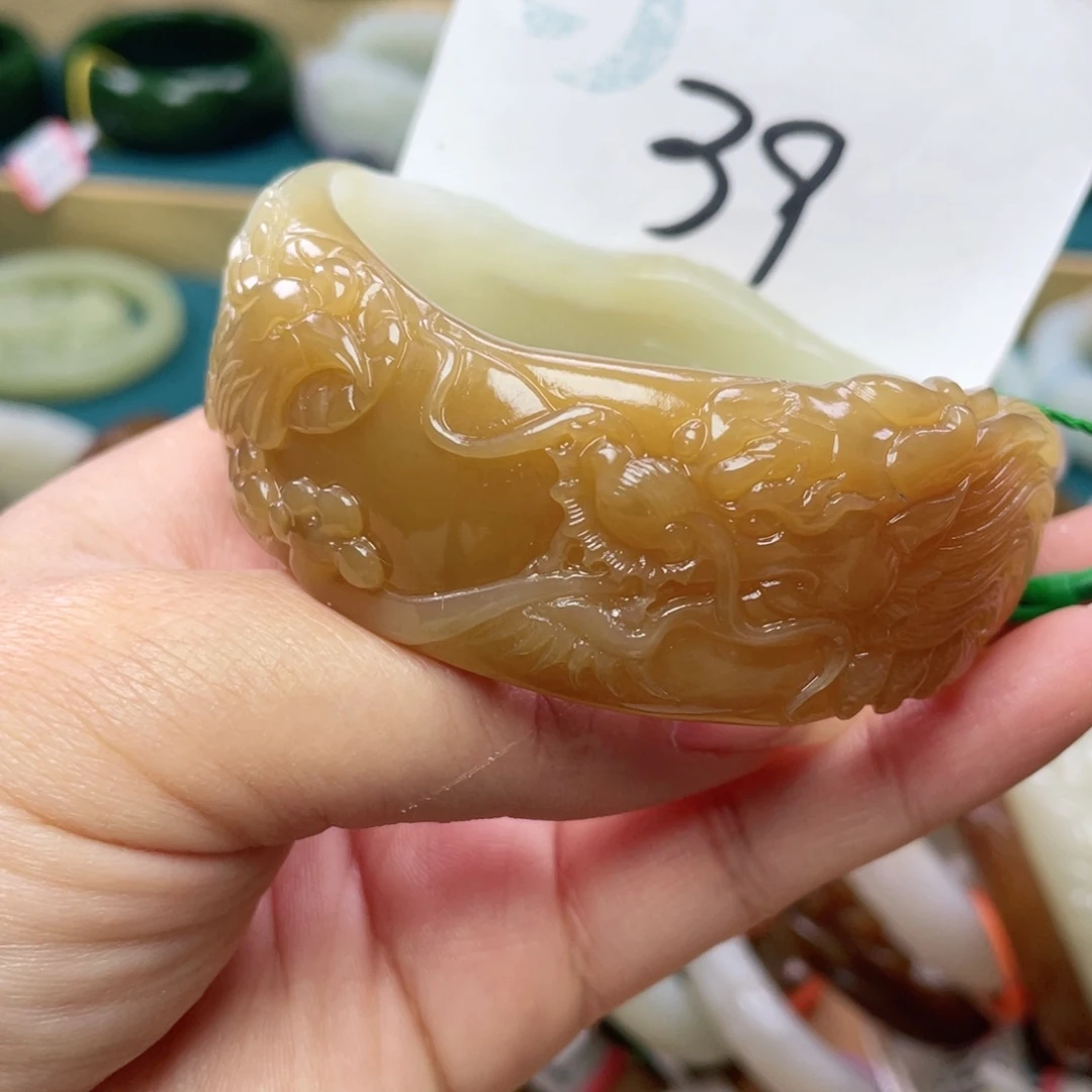 未镶嵌手镯和田玉圈口59