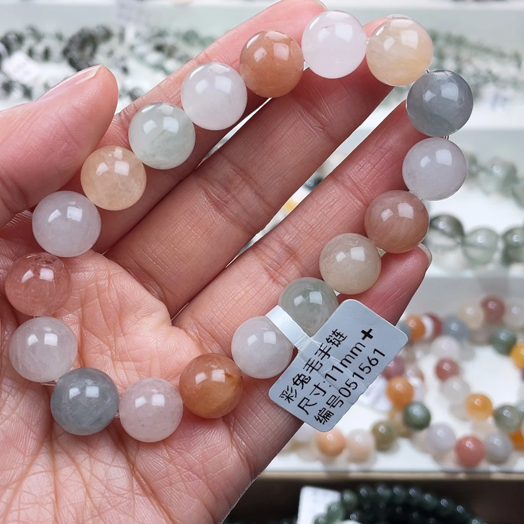 未镶嵌水晶手链水晶