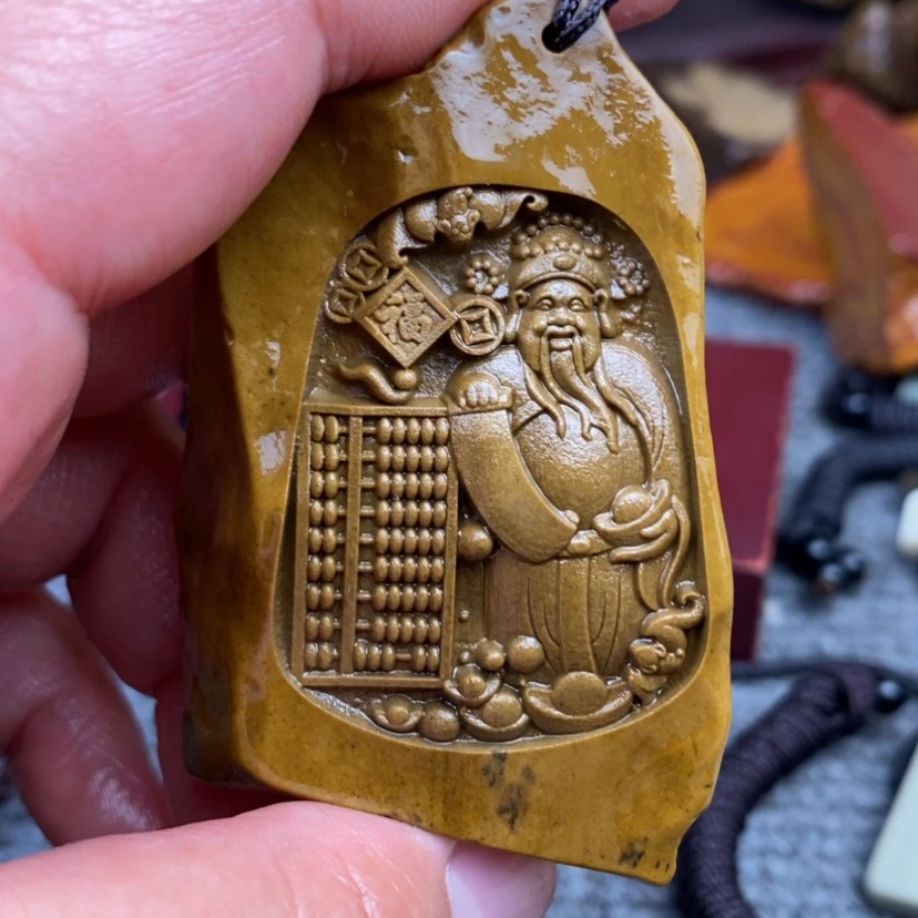 【闪购商品】原石雕刻手把件