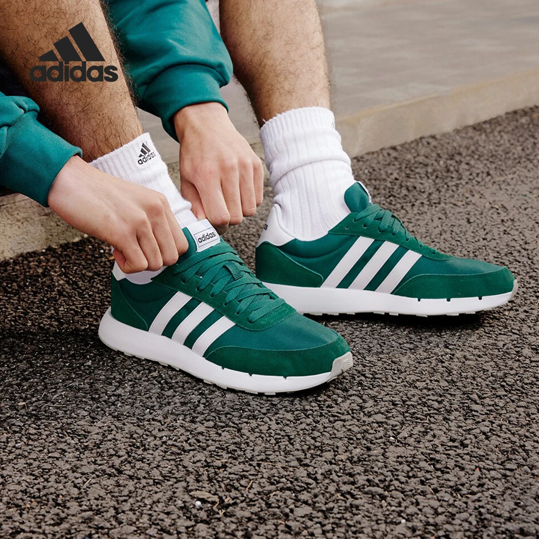 Adidas/阿迪达斯正品RUN60S2.0男女时尚潮流跑步鞋JQ3928