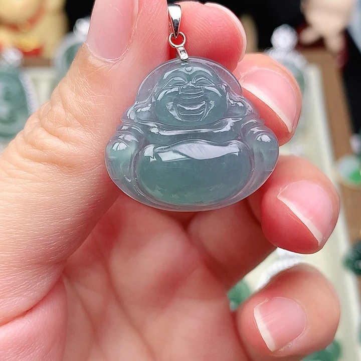 颈饰未镶嵌翡翠吊坠