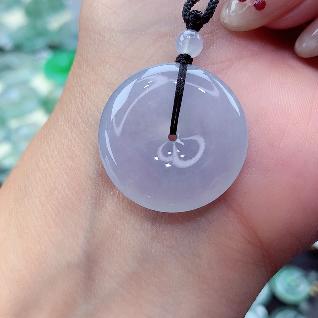 翡翠未镶嵌颈饰编号30尺寸24.7-6