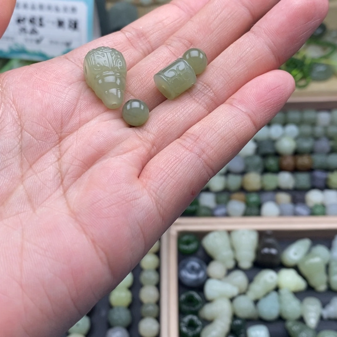 未镶嵌和田玉珠宝半成品