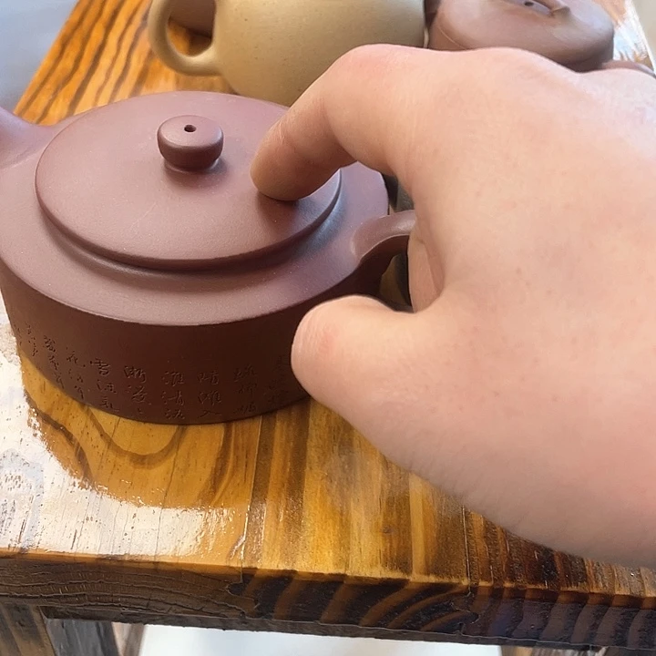 紫砂茶壶破处理两把