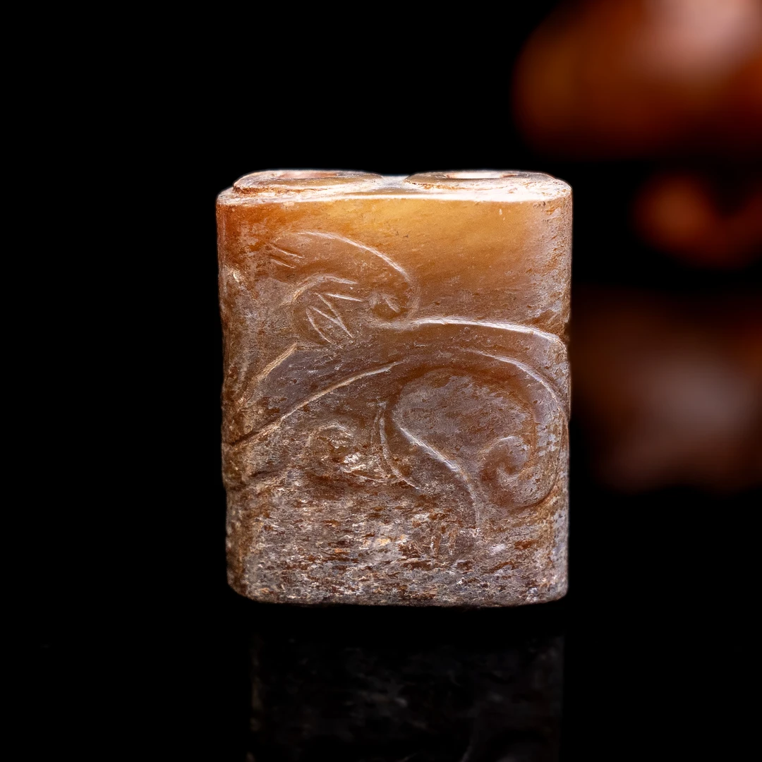 明代和田玉双管玉珒-CS