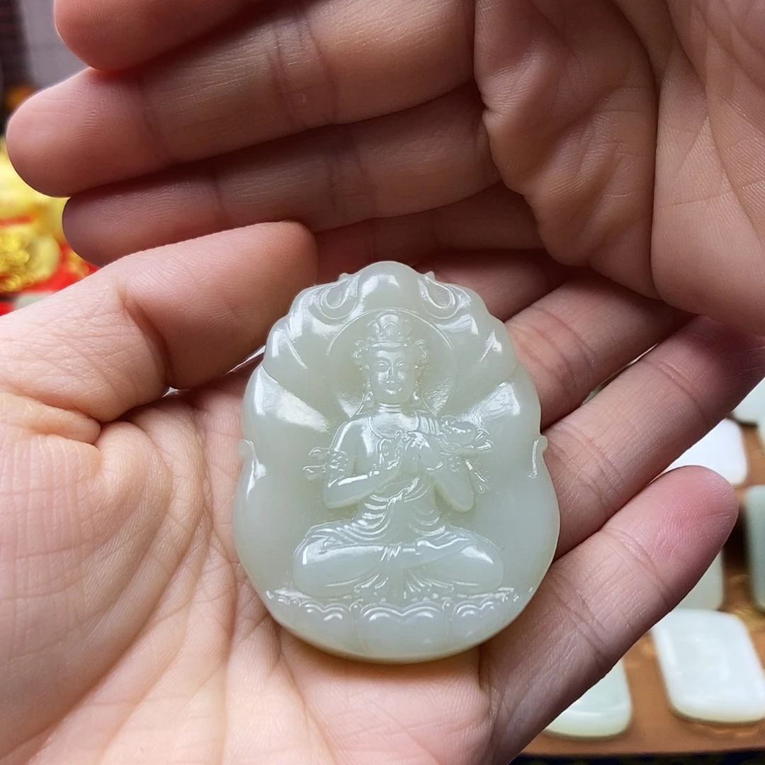 颈饰未镶嵌和田玉S****g