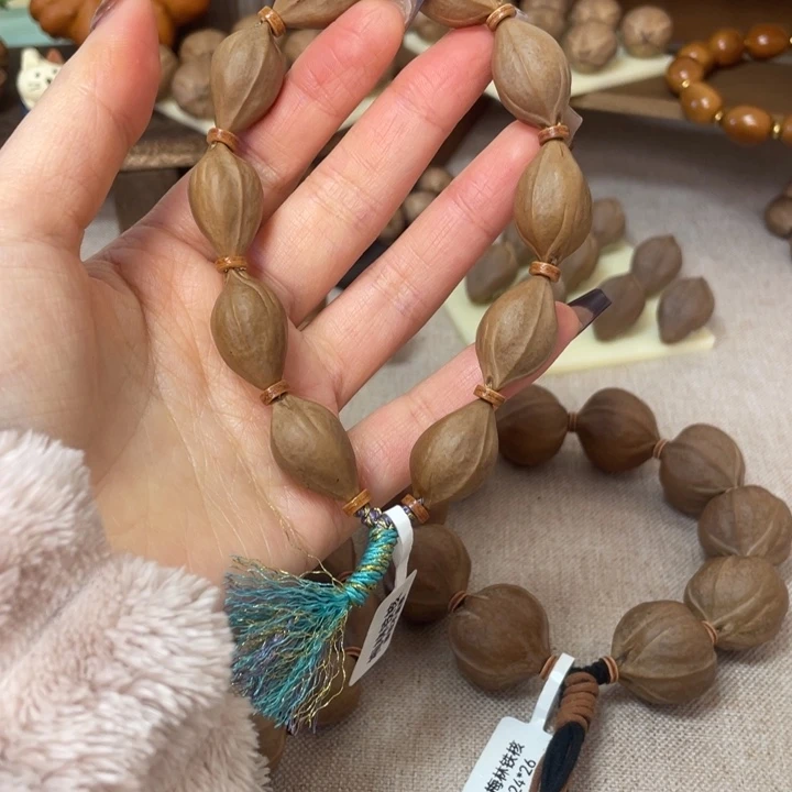 手串/手链橄榄核梅林铁核14.24头货三面佛