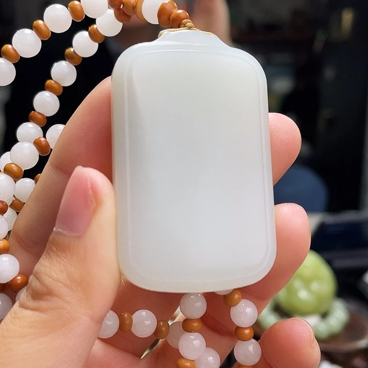 和田玉挂件未镶嵌定制发货