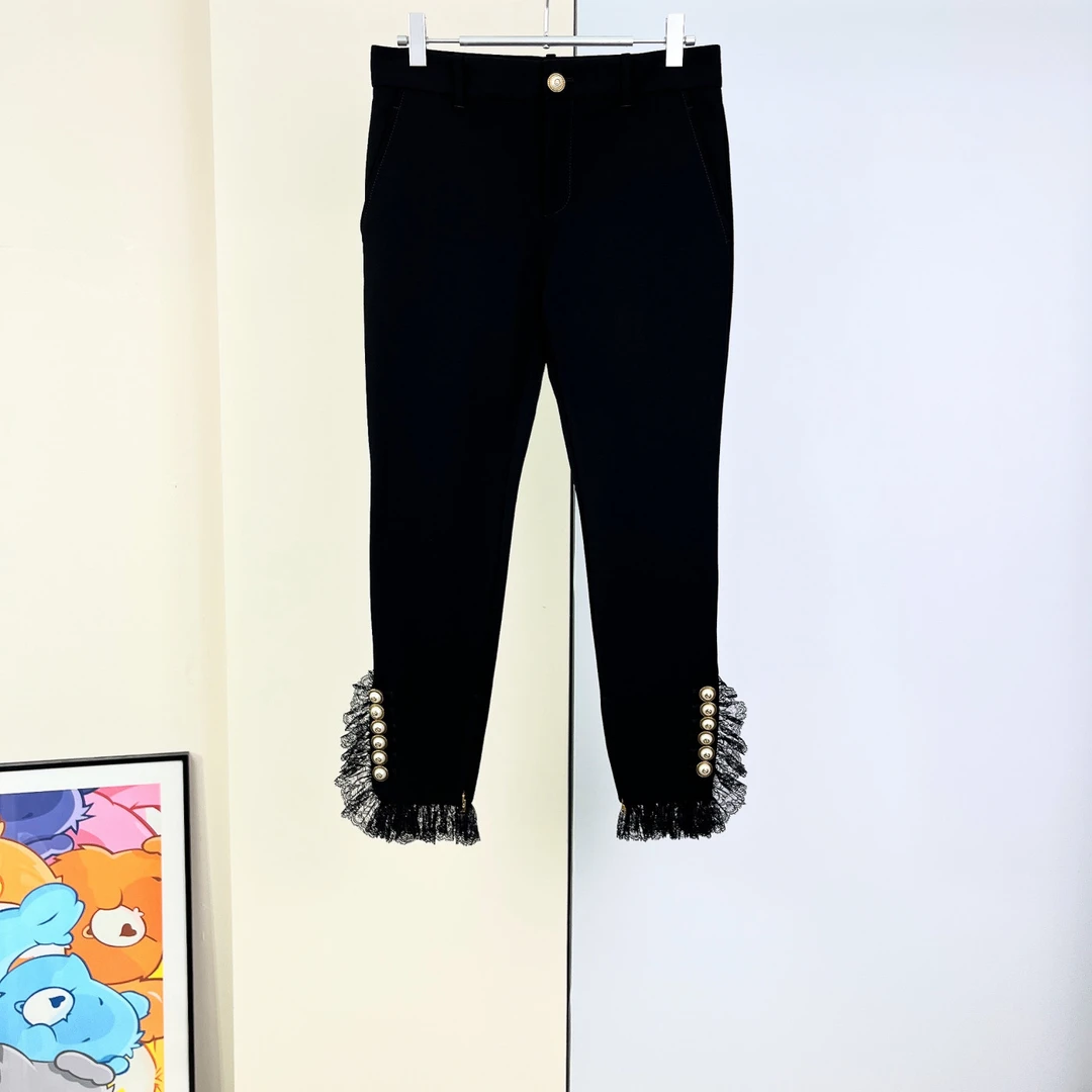 99新 GUCCI/古驰 裤子/36码/Xspa5087