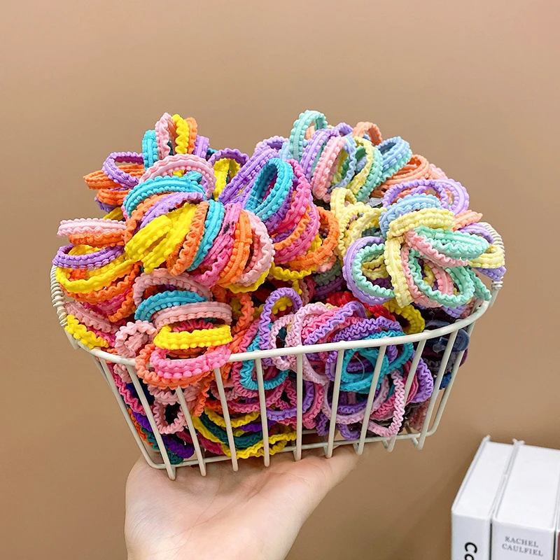 女童高弹力发绳头饰不伤发皮筋小号儿童发圈宝宝头绳发饰