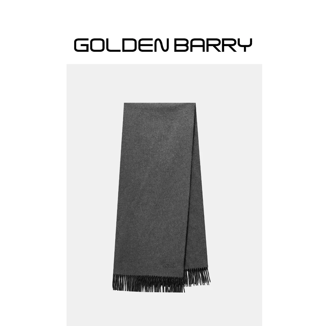 GOLDENBARRY|611009百搭羊绒围巾