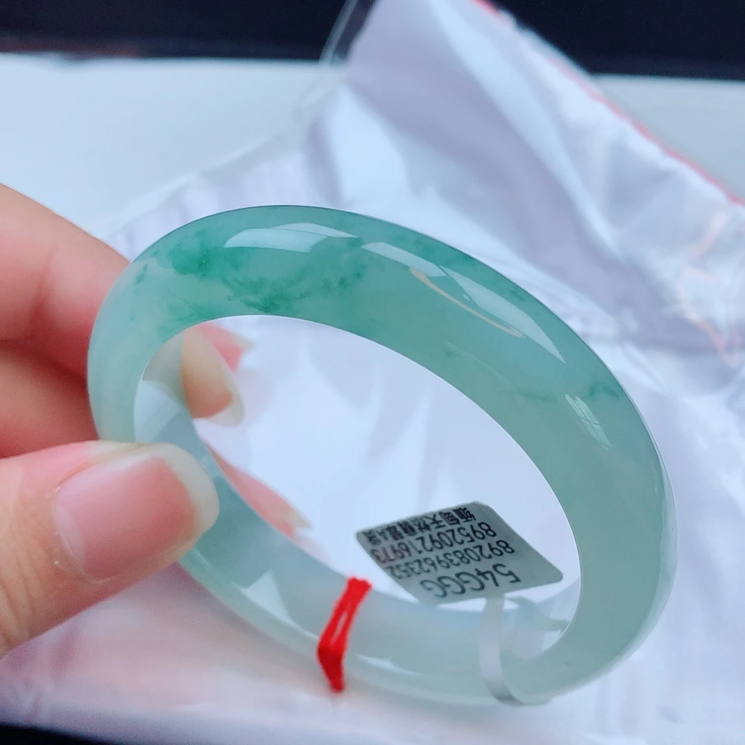 翡翠未镶嵌手镯天然缅甸翡翠A货手镯