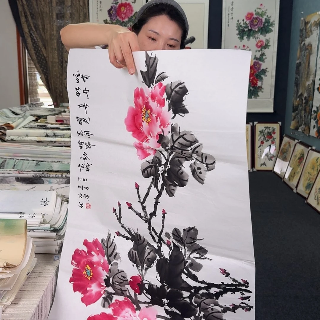 纯手绘国画作品欣赏