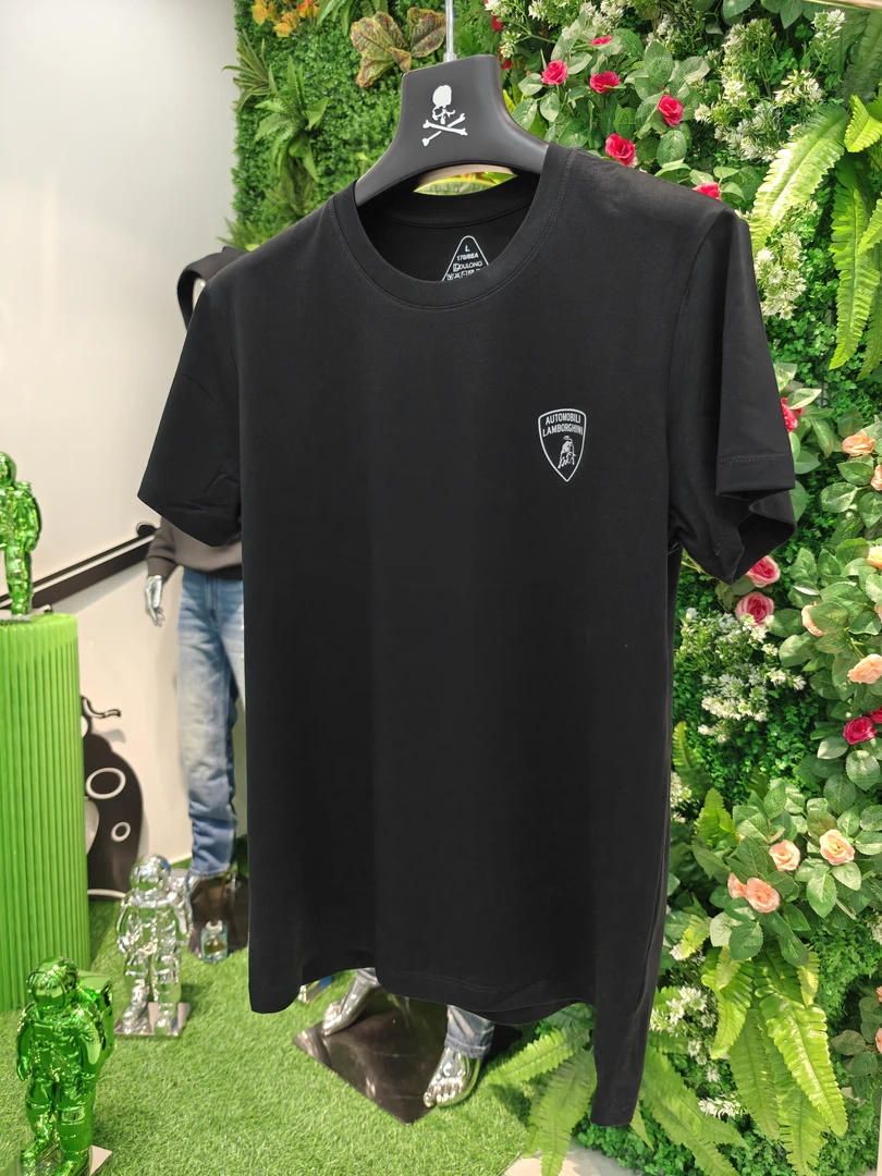 兰博 25年春夏男士设计新款潮流圆领短袖T恤