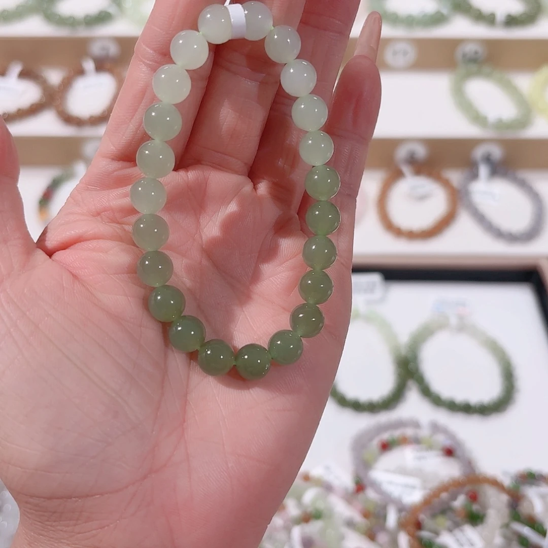 幸***道手串未镶嵌和田玉v