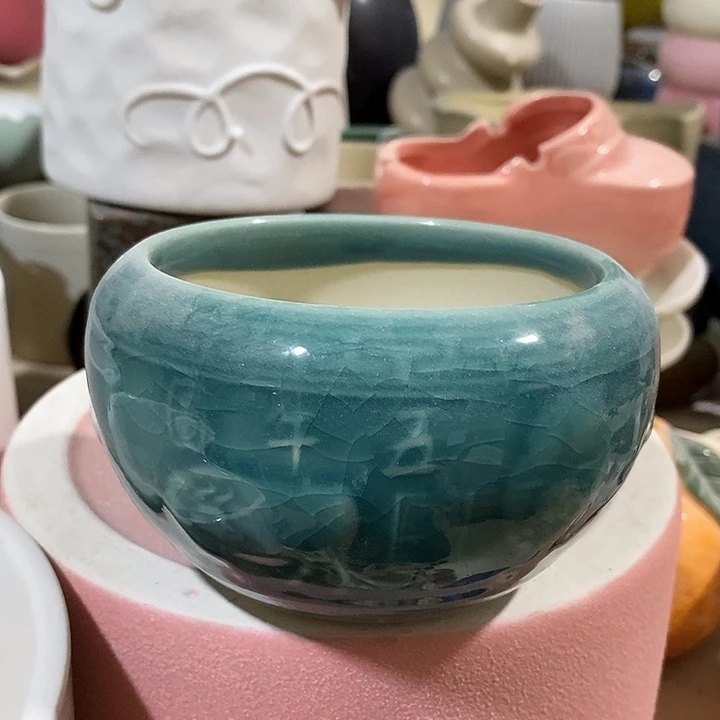 凑单满12包邮发 好盆有孔外高 6.5外口10