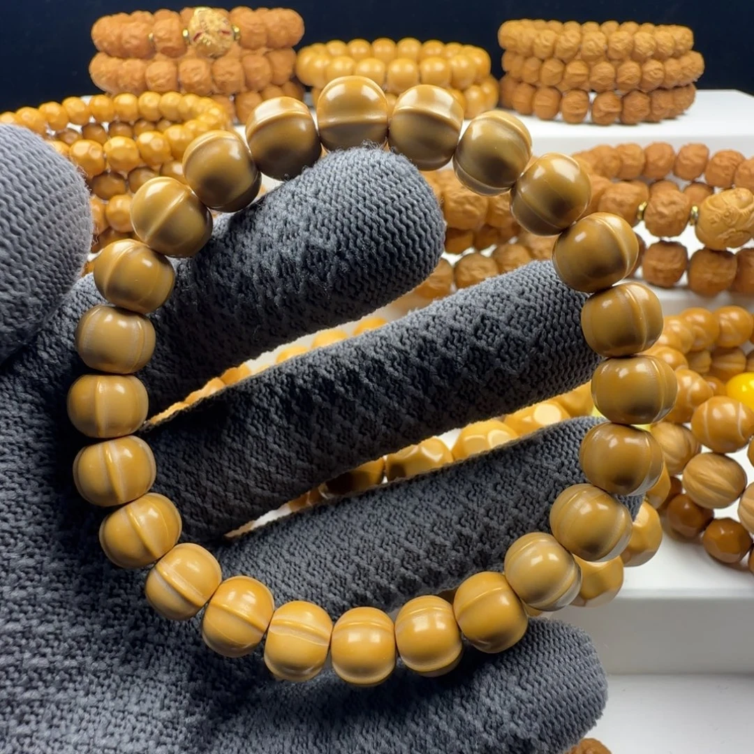 猴头核桃手串鲨鱼背9+