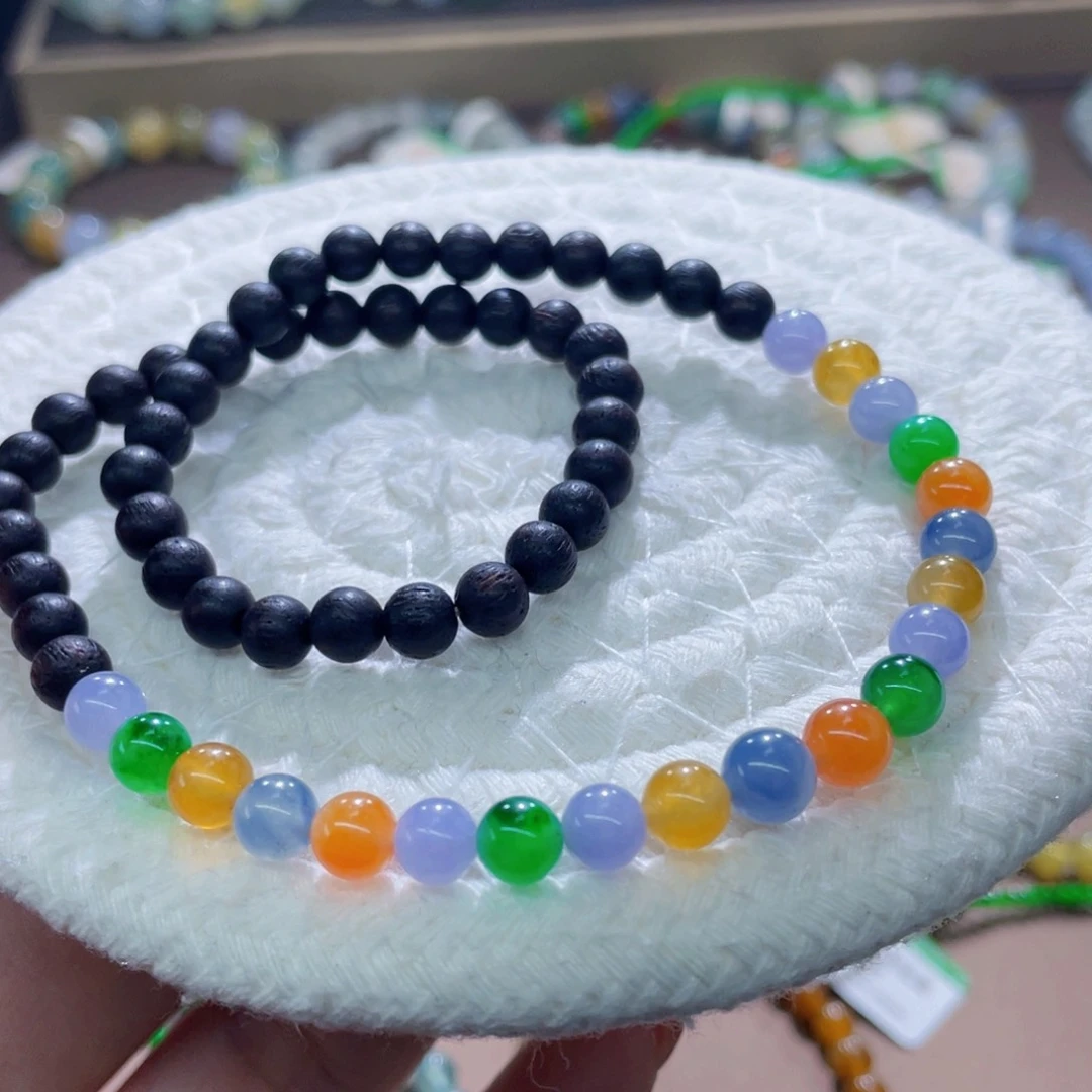 未镶嵌手链翡翠浓宝卡5+