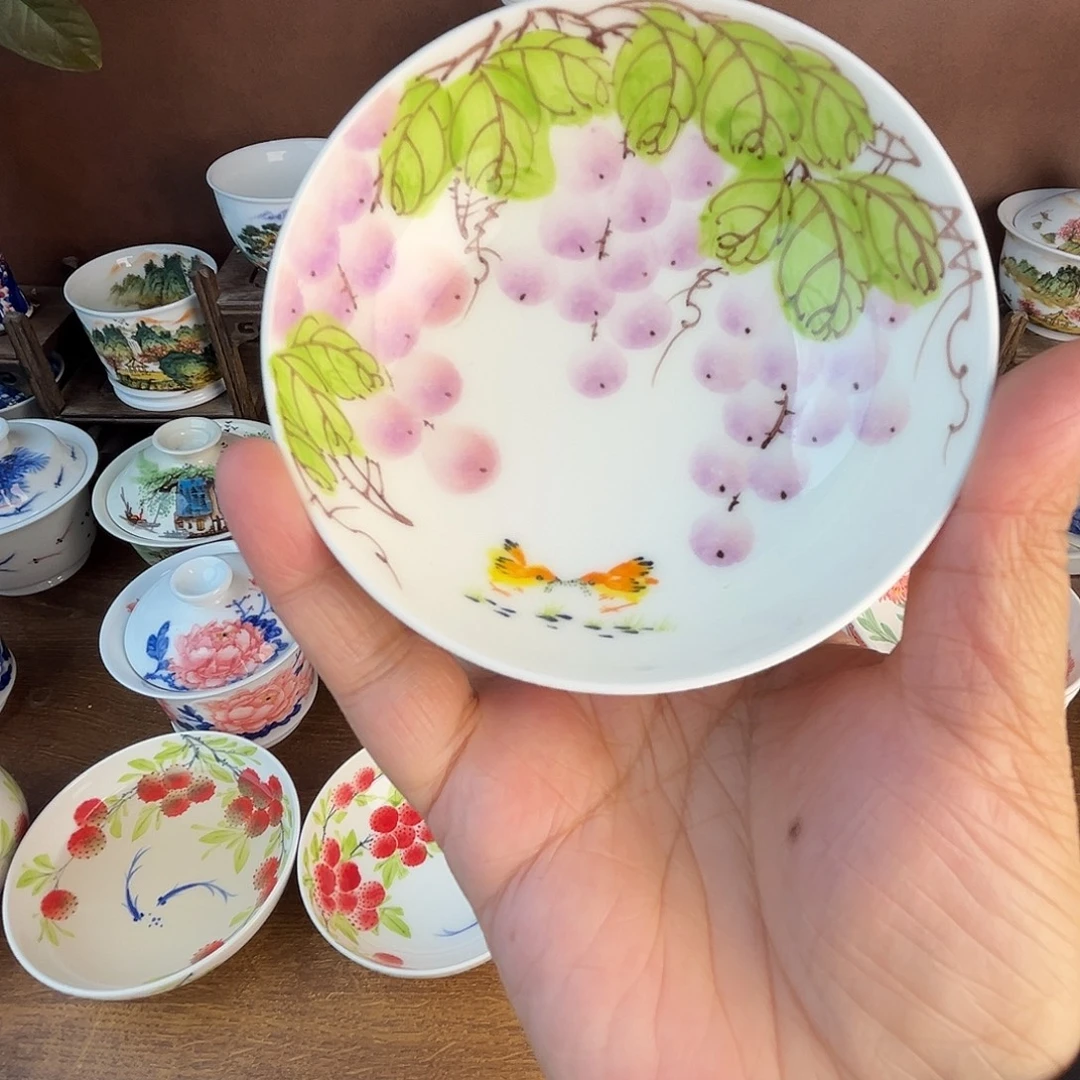 忠意堂釉下彩硕果累累