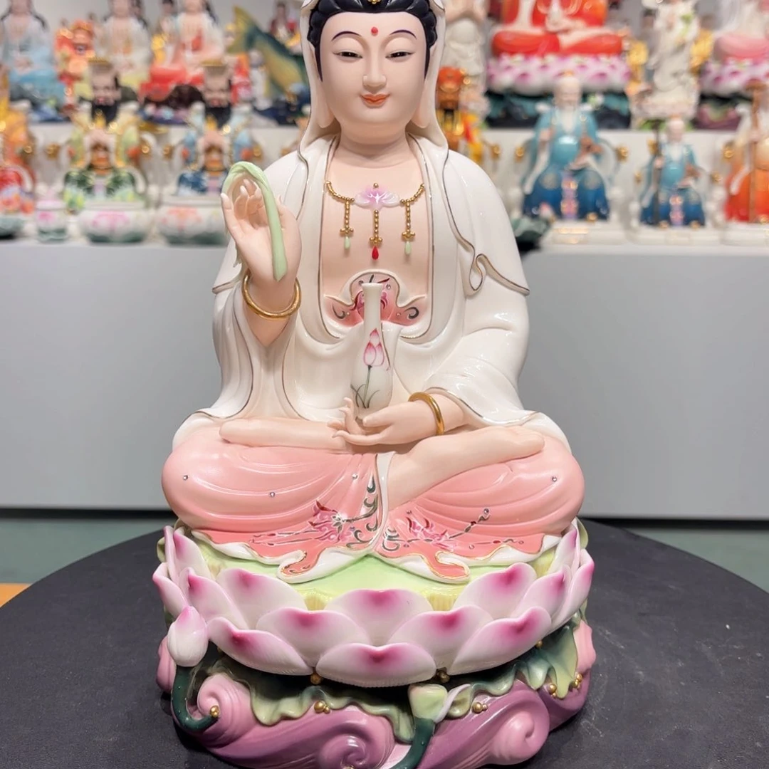 【闪购商品】摆件瓷摆件观音12吋