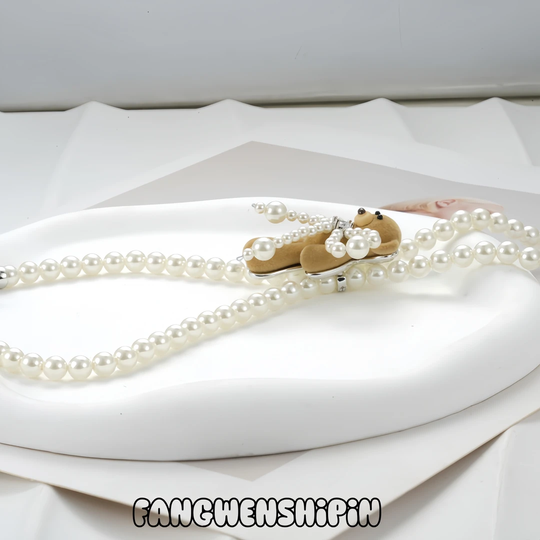 铜合金仿珍珠项链 铜合金仿珍珠项链 项链5139（套链）