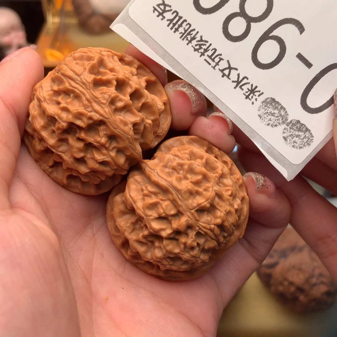 文玩核桃把件39苹果