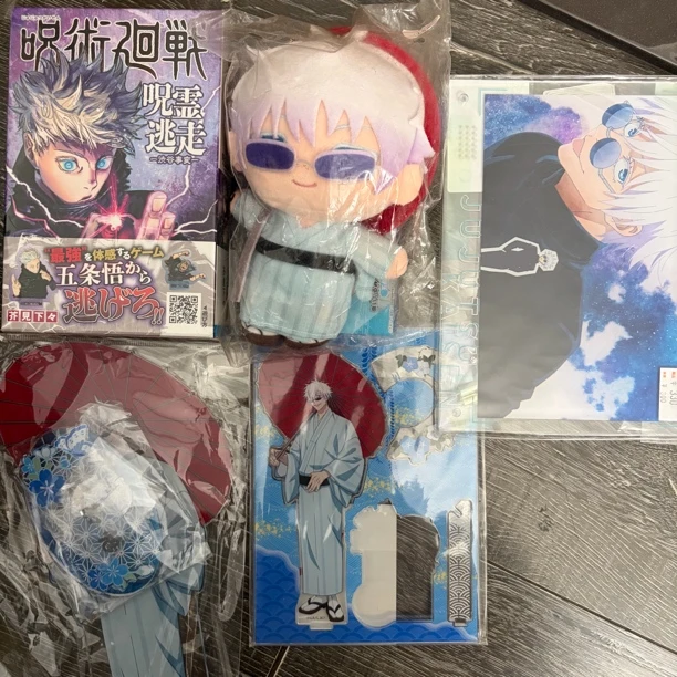 【大福池 看图】日谷咒术回战毛绒原画吧唧立牌盲盒