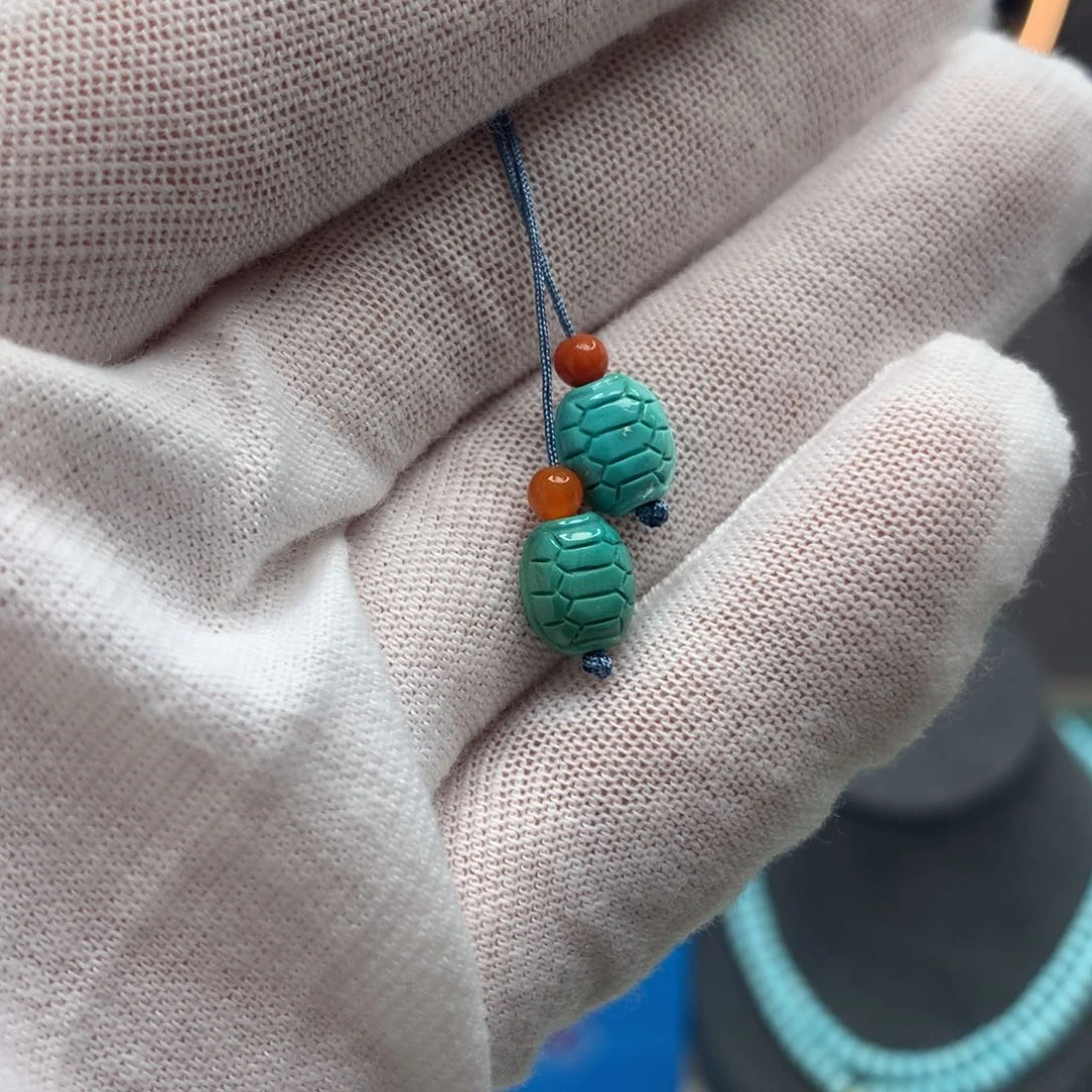 绿松石挂件未镶嵌