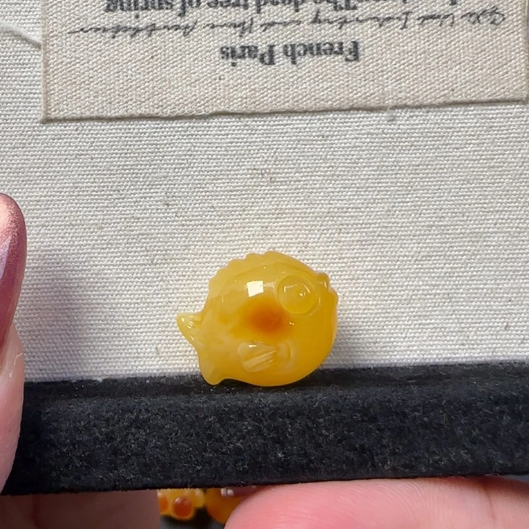 完***座裸石琥珀未镶嵌琥珀蜜蜡系列产品