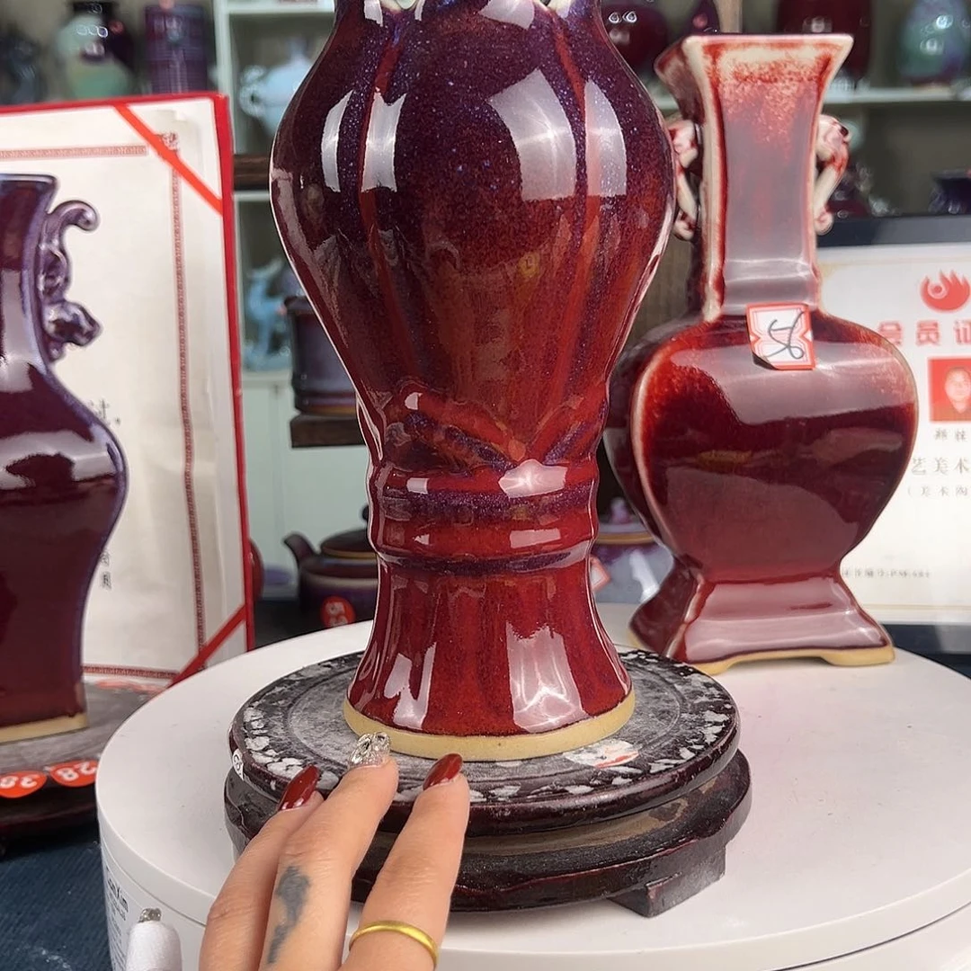 摆件郑家钧窑摆件