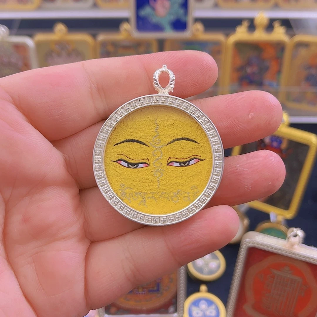 青海热贡纯手绘唐卡