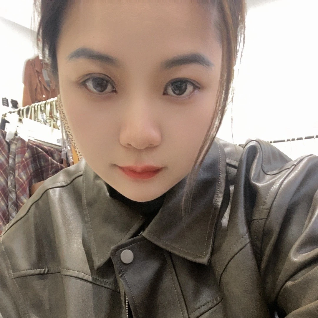 韩版百搭翻领皮衣外套春秋时尚短款休闲女士